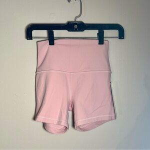 SOLD OUT NWT Lululemon Athletica High Waist Pink Shorts